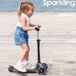 Trotineta pliabila QPlay SPARKLING Black - imagine 3