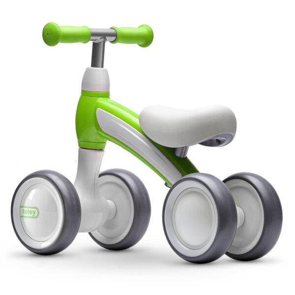 Bicicleta fara pedale QPlay CUTEY Green - imagine 2