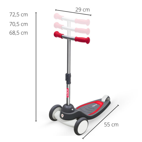 Trotineta QPlay MIKA Red - imagine 3