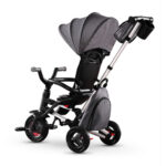 Трицикл складной QPlay NOVA Plus Rubber Grey — изображение 2