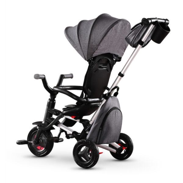 Трицикл складной QPlay NOVA Plus Rubber Grey — изображение 2