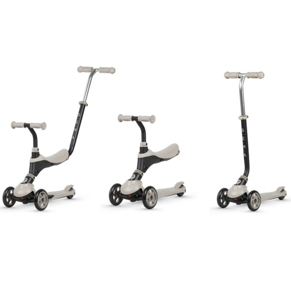 Trotineta 3-in-1 QPlay SEMA Beige - imagine 8