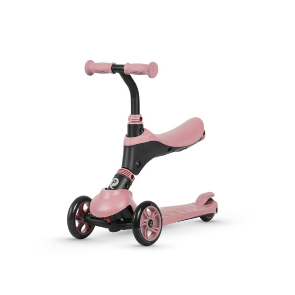 Trotineta 3-in-1 QPlay SEMA Pink - imagine 5
