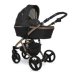 Carucior 2-in-1 Lorelli RIMINI Premium BLACK - imagine 3