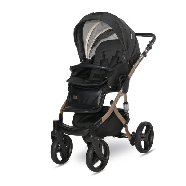 Carucior 2-in-1 Lorelli RIMINI Premium BLACK - imagine 5