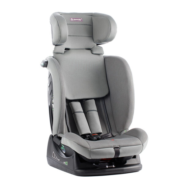 Scaun auto 40-150 cm Glamvers SATURN I-Size Grey - imagine 3