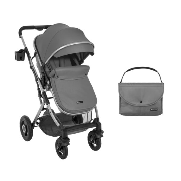 Carucior-transformer SCARLETT Dark Grey - imagine 4