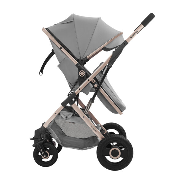 Carucior-transformer SCARLETT Light Grey - imagine 3