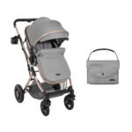 Carucior-transformer SCARLETT Light Grey - imagine 4