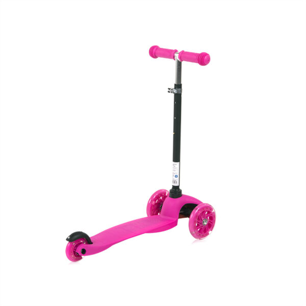 Trotineta cu 3 roti Lorelli MINI PINK - imagine 2