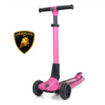Trotineta pliabila, virsta 3-8 ani, LAMBORGHINI L1 Pink