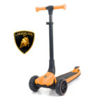 Самокат 3-х колёсный складной, возраст 3-8 лет, LAMBORGHINI L3 Orange