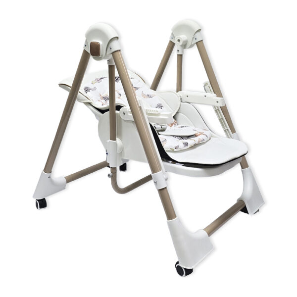Scaun-balansoar 2-in-1 Glamvers SELENA NEW Beige - imagine 3