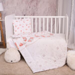 Set lenjerie pat 3 elem. Lorelli COSY BEARS&PILLOWS Beige - imagine 3