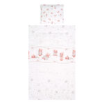 Set lenjerie pat 3 elem. Lorelli COSY BEARS&PILLOWS Beige