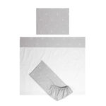 Set lenjerie pat 3 elem. Lorelli TINY BEAR Grey