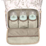 Rucsac pentru accesorii Kikkaboo SIENA Luxe Secret Garden Beige - imagine 8