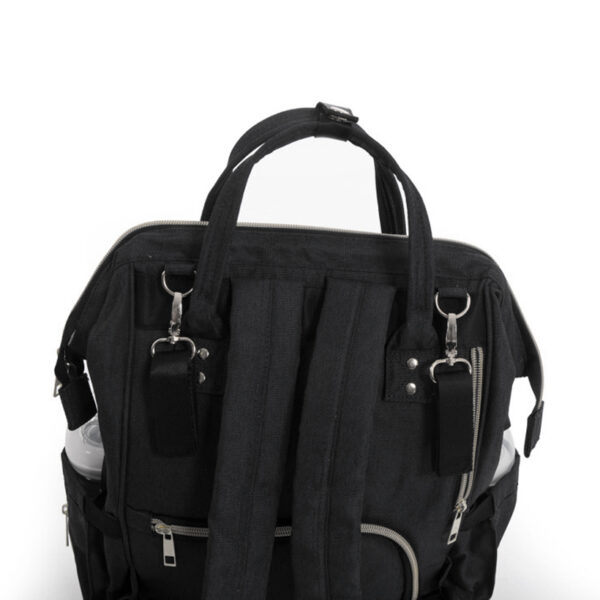Rucsac pentru accesorii SIENA Black & Silver - imagine 4