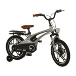 Bicicleta pentru copii 3-6 ani Glamvers SPEED LUX Grey 16" - imagine 2