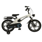 Bicicleta pentru copii 3-6 ani Glamvers SPEED LUX White 16"