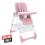 Стульчик для кормления Kikkaboo SPICY+ Pink