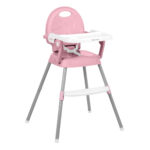 Стульчик для кормления 3-в-1 SPOONY Pink