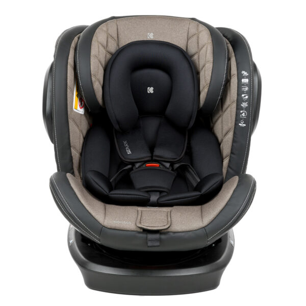 Scaun auto 0-36 kg STARK ISOFIX Beige 2023 - imagine 2