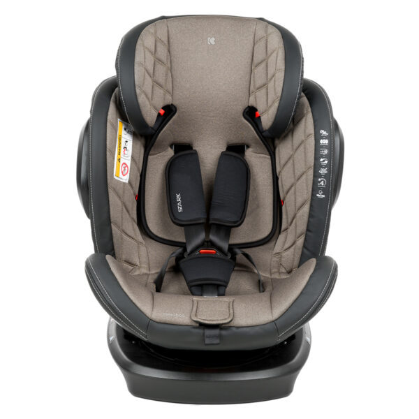 Scaun auto 0-36 kg STARK ISOFIX Beige 2023 - imagine 3