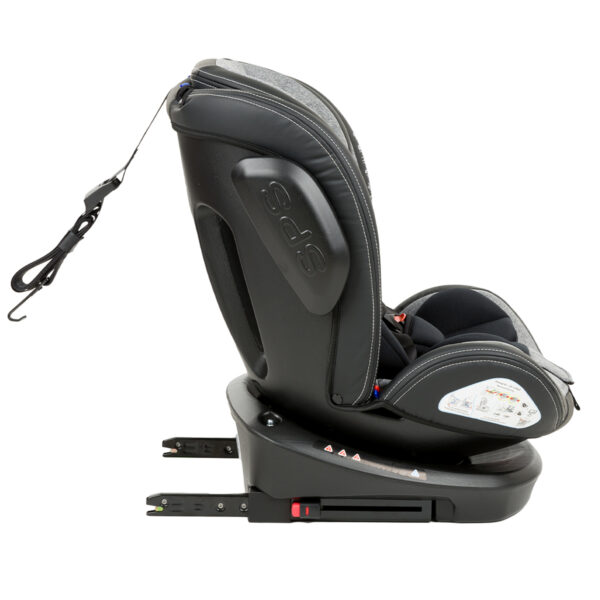 Scaun auto 0-36 kg STARK ISOFIX Light Grey 2023 - imagine 8