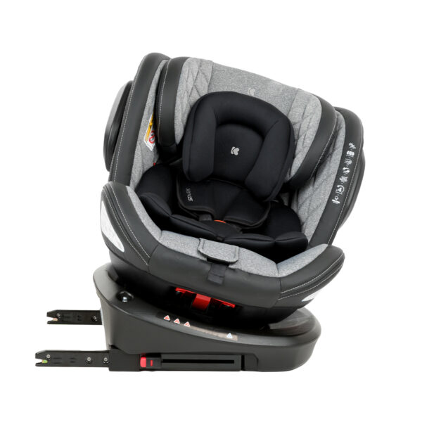 Scaun auto 0-36 kg STARK ISOFIX Light Grey 2023 - imagine 4