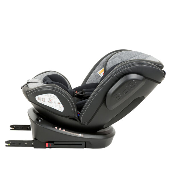 Scaun auto 0-36 kg STARK ISOFIX Light Grey 2023 - imagine 6