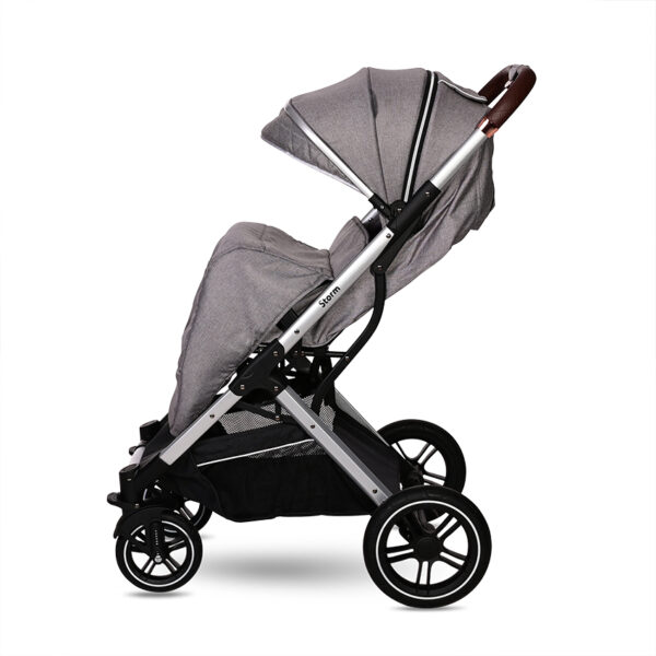 Carucior p/u copii Lorelli STORM OPALINE Grey - imagine 3