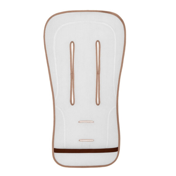 Saltea respirabilă pentru carucior Secret Garden Beige - imagine 2