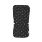 Мягкая подложка в коляску Lorelli Black FLORAL
