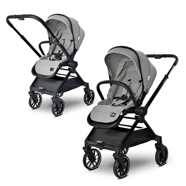 Carucior 3-in-1 Lorelli REYA Grey - imagine 4