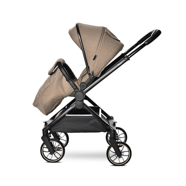 Carucior 3-in-1 Lorelli REYA Brown - imagine 9