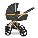 Коляска 2-в-1 Lorelli RIMINI Premium Black Jasper — изображение 2