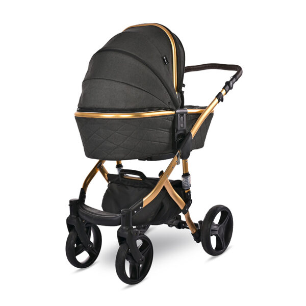 Коляска 2-в-1 Lorelli RIMINI Premium Black Jasper — изображение 4