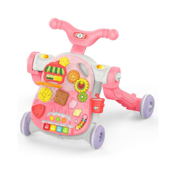 Ходунок-каталка 4-в-1 Kikkaboo Sweet Escape Pink — изображение 2