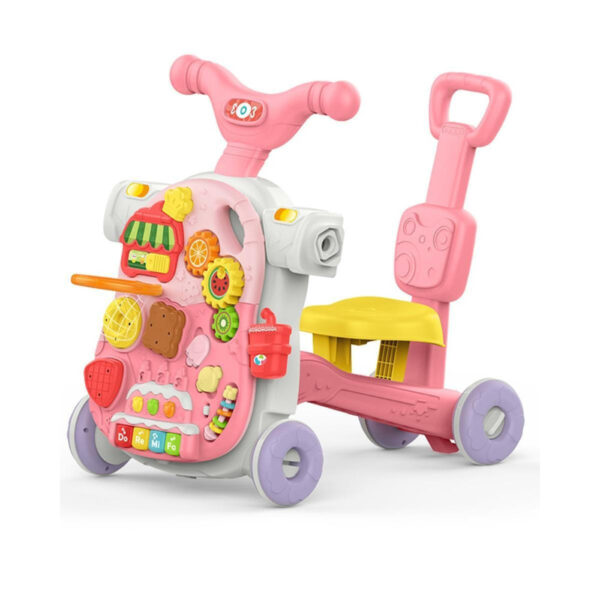 Ходунок-каталка 4-в-1 Kikkaboo Sweet Escape Pink — изображение 3