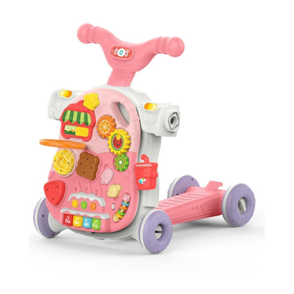 Ходунок-каталка 4-в-1 Kikkaboo Sweet Escape Pink — изображение 4