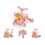 Ходунок-каталка 4-в-1 Kikkaboo Sweet Escape Pink