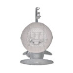 Șezlong-leagan electronic Lorelli CRADLE BELLA Grey Trees - imagine 2