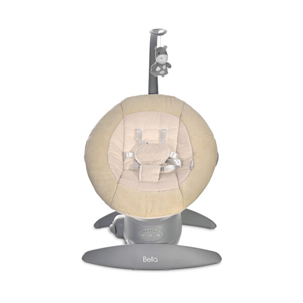 Șezlong-leagan electronic Lorelli CRADLE BELLA Beige Dots - imagine 2
