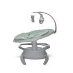 Șezlong-leagan electronic Lorelli TOSCANA  Frosty Green Stars - imagine 3