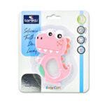 Прорезыватель для зубов Lorelli DINO LUCKY Pink — изображение 2