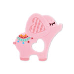 Прорезыватель для зубов Lorelli ELEPHANT LUCKY Pink