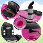 Tractor electric pentru copii TRONT Pink - imagine 4
