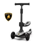 Trotineta 2-in-1 Lamborghini TRIO Grey