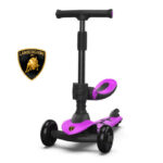 Самокат 2-в-1 Lamborghini TRIO Purple